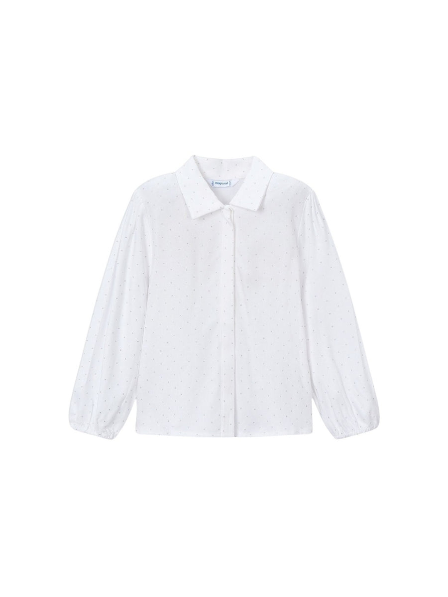 Blusa viella bebé Nata (Creme / Pérola)  para Menina - Mayoral