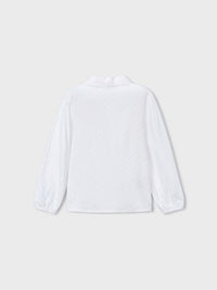 Blusa viella bebé Nata (Creme / Pérola)  para Menina - Mayoral