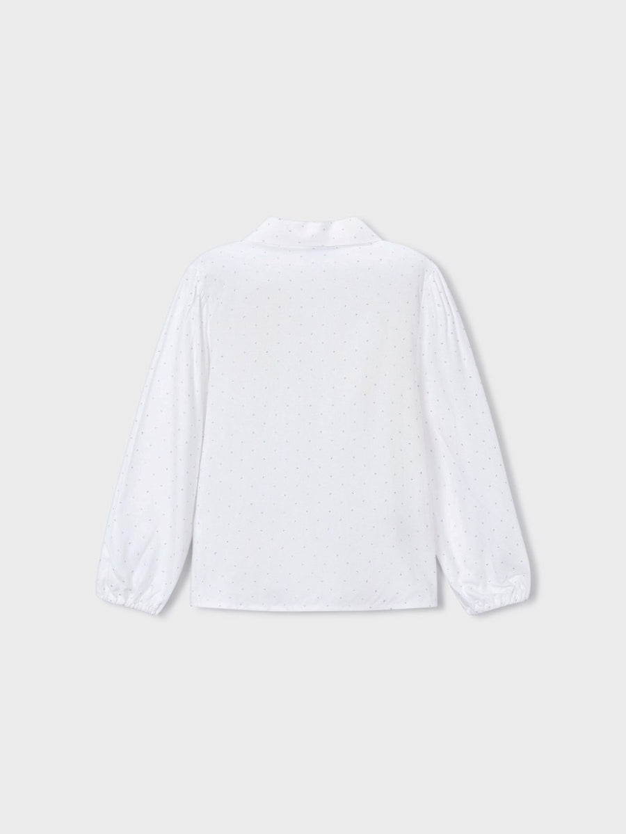Blusa viella bebé Nata (Creme / Pérola)  para Menina - Mayoral