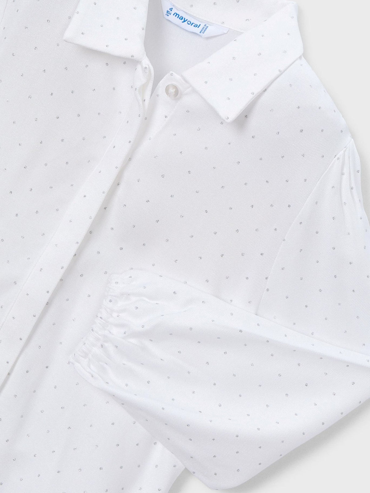 Blusa viella bebé Nata (Creme / Pérola)  para Menina - Mayoral