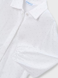 Blusa viella bebé Nata (Creme / Pérola)  para Menina - Mayoral