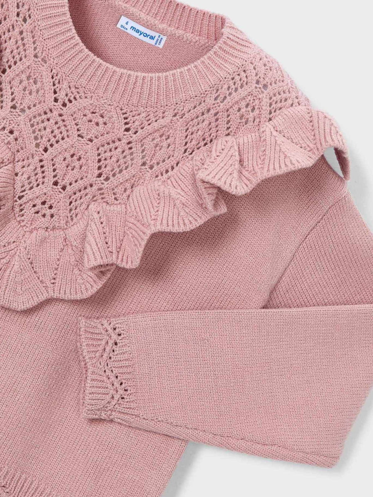 Jersey tricot Maquilhage (Rosa)  para Menina - Mayoral