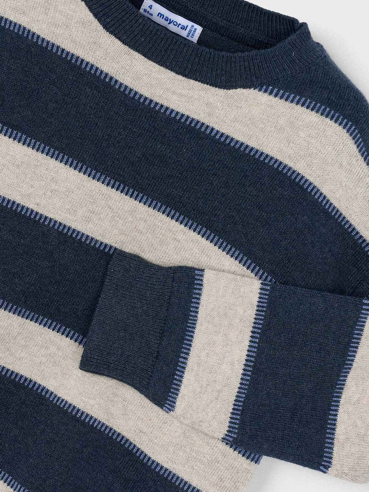 Jersey riscas Eclipe (Marinho)  para Menino - Mayoral