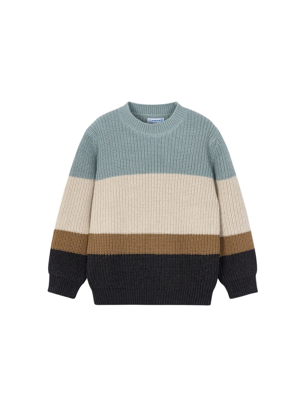Jersey blocking Glaciar (Verde Mar)  para Menino - Mayoral