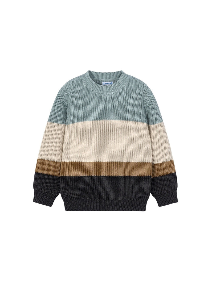 Jersey blocking Glaciar (Verde Mar)  para Menino - Mayoral