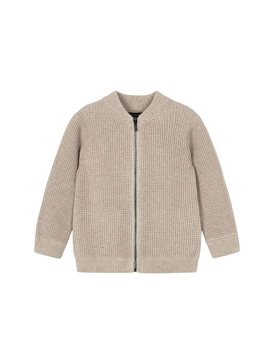 Casaco tricot Bege vig (Bege)  para Menino - Mayoral