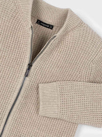 Casaco tricot Bege vig (Bege)  para Menino - Mayoral