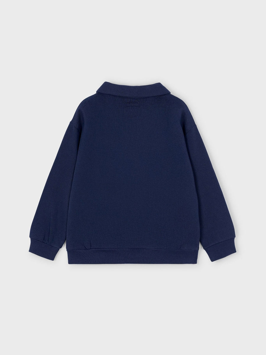 Sweat gola tipo polo Azul (Azul)  para Menino - Mayoral