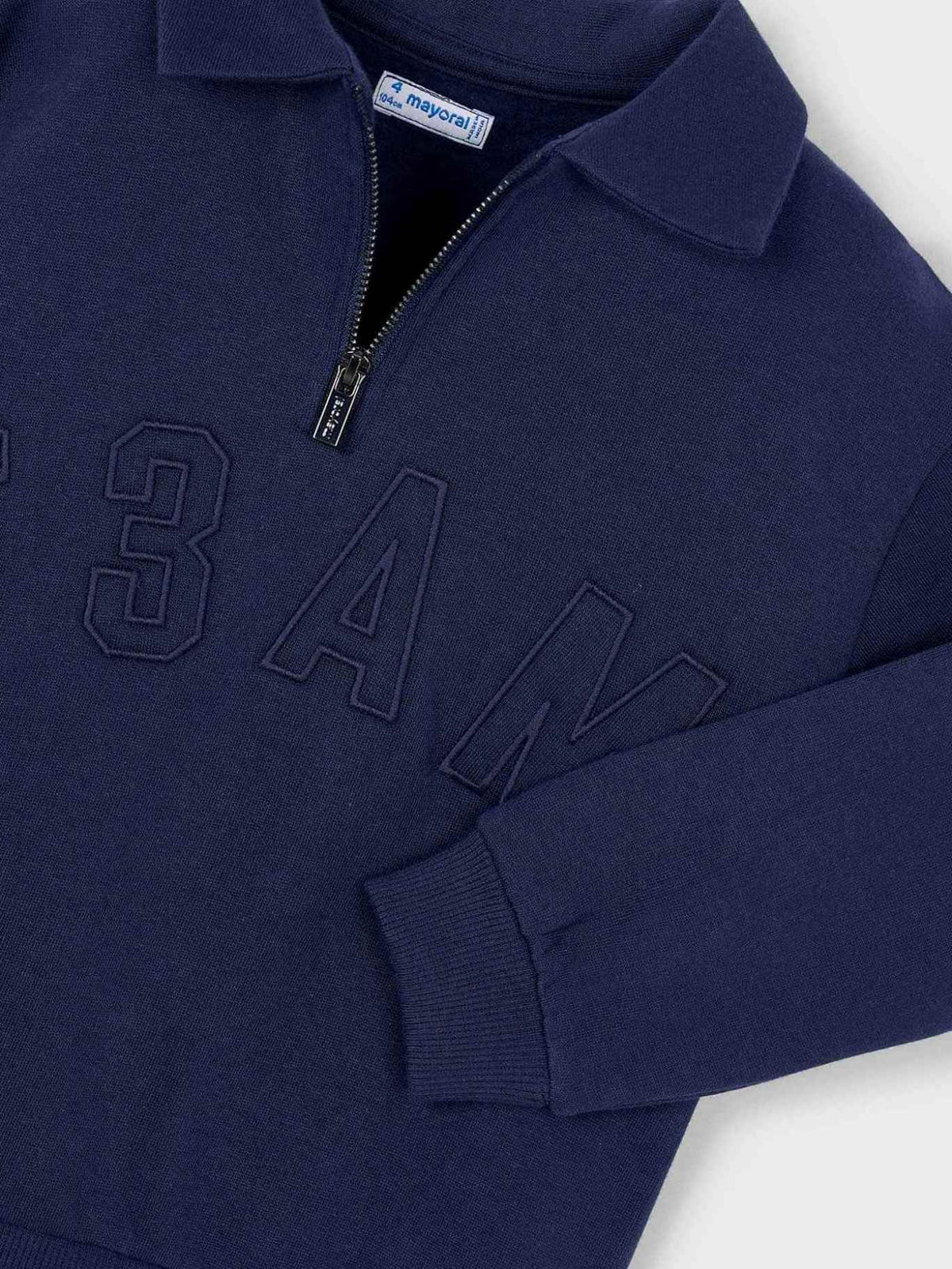 Sweat gola tipo polo Azul (Azul)  para Menino - Mayoral