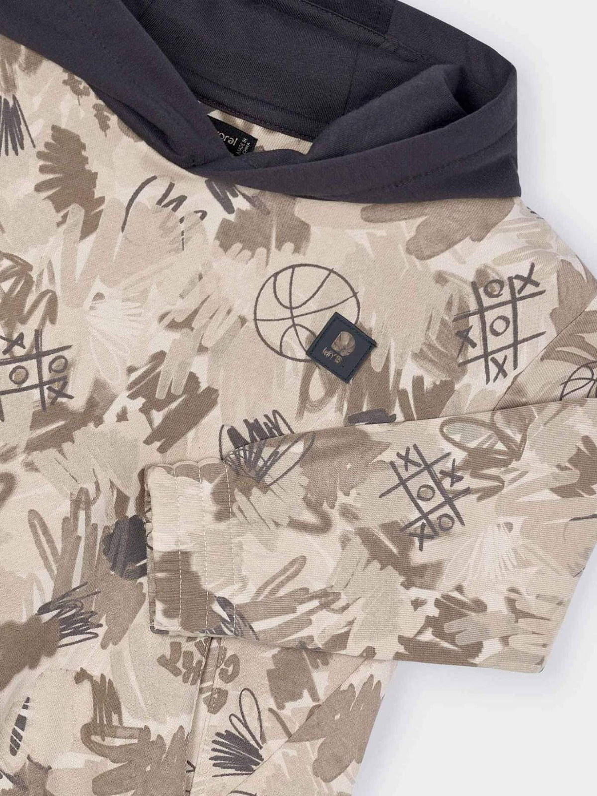 Sweat estampada Cereal (Bege)  para Menino - Mayoral