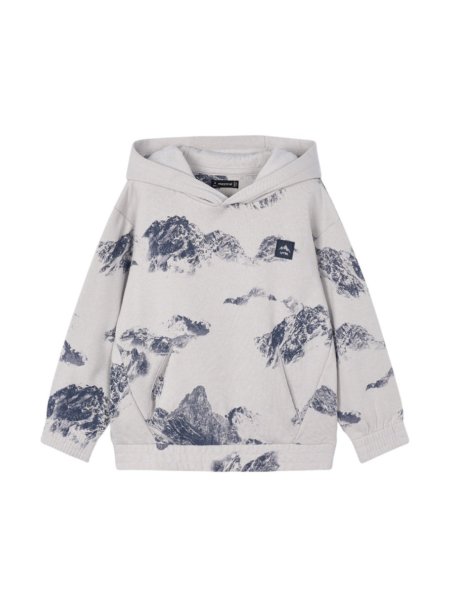 Sweat estampada Fumo (Cinza)  para Menino - Mayoral