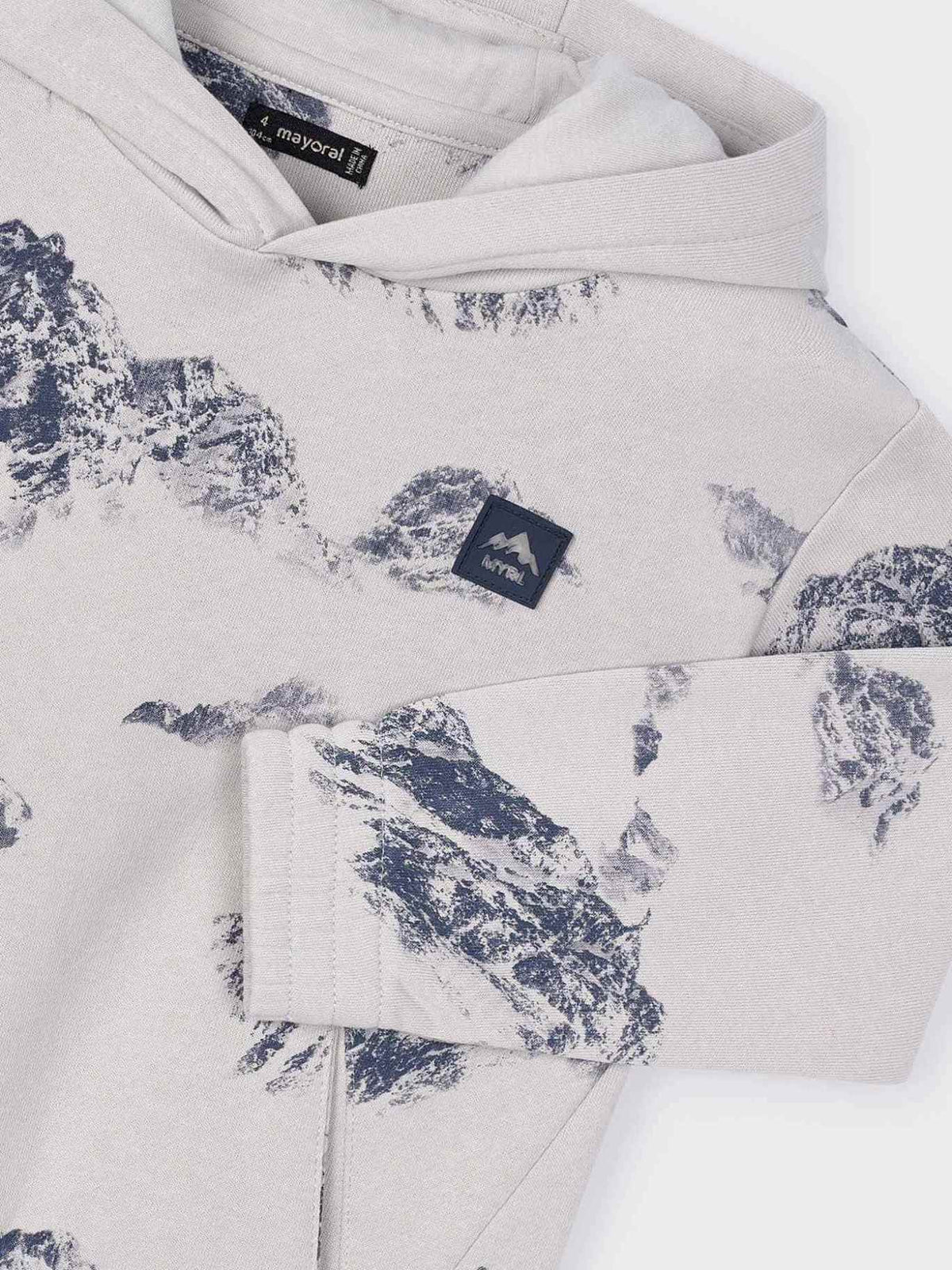Sweat estampada Fumo (Cinza)  para Menino - Mayoral