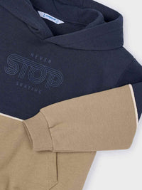 Sweat color block Marinho (Marinho)  para Menino - Mayoral