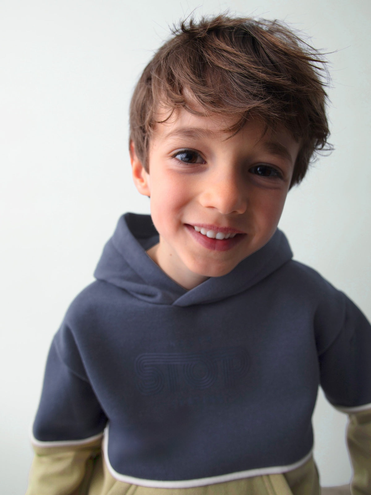 Sweat color block Marinho (Marinho)  para Menino - Mayoral