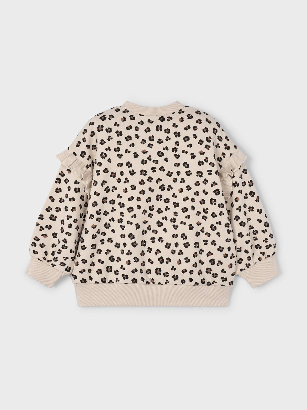 Sweat folho mangas Areia (Bege)  para Menina - Mayoral