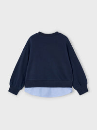 Sweat-shirt Marinho (Marinho)  para Menina - Mayoral