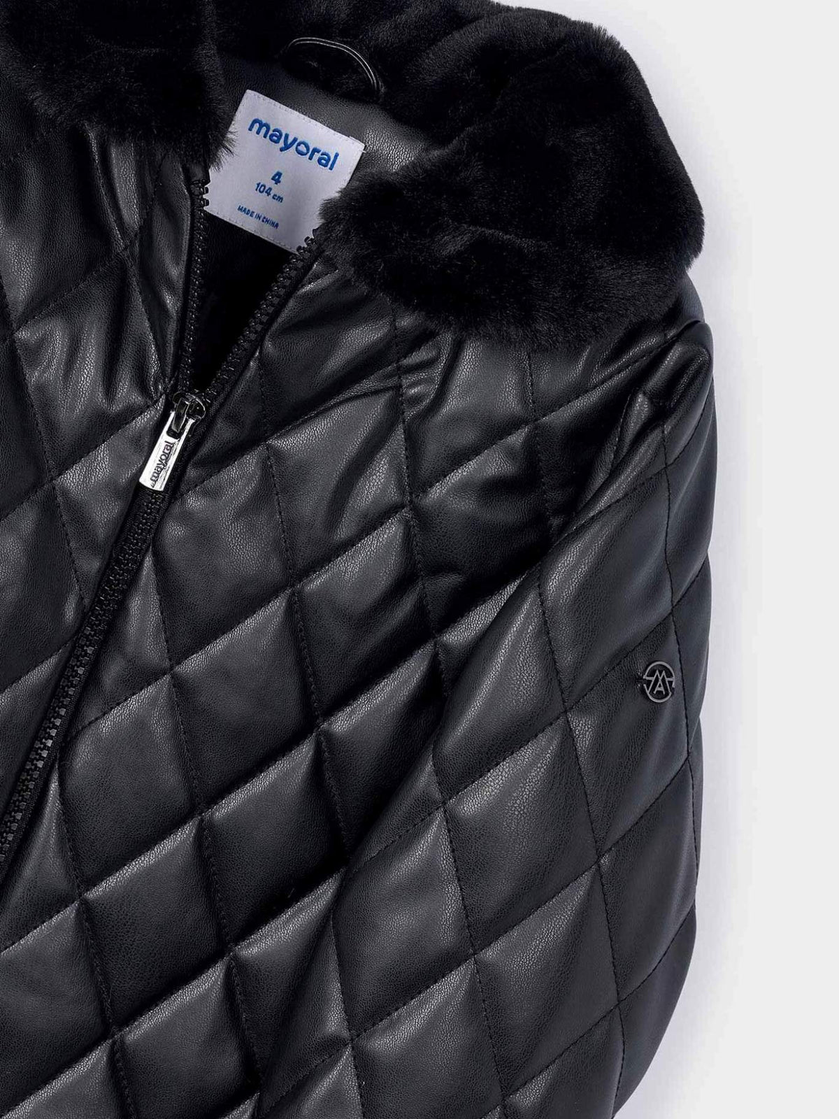 Blusão soft Preto (Preto)  para Menina - Mayoral