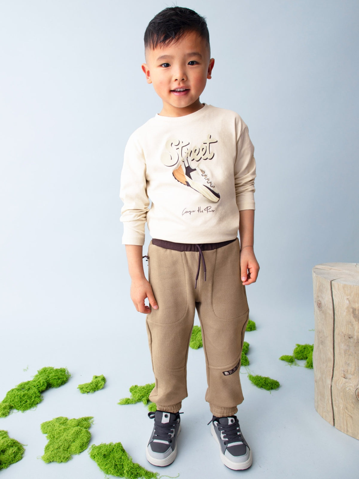 Calça active Tahin (Verde Tropa)  para Menino - Mayoral