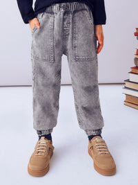 Calça denim Cinz acido (Cinza)  para Menino - Mayoral
