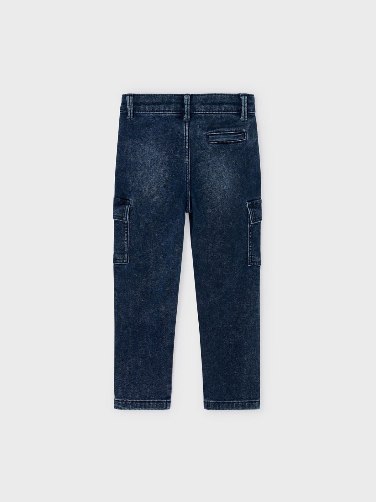 Calça soft denim cargo Blue black (Marinho)  para Menino - Mayoral