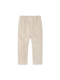 Calça jogger bombazina Espuma (Bege)  para Menino - Mayoral