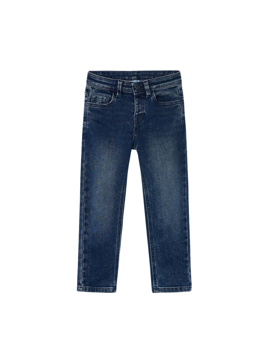Calça soft denim 5b Blue black (Marinho)  para Menino - Mayoral