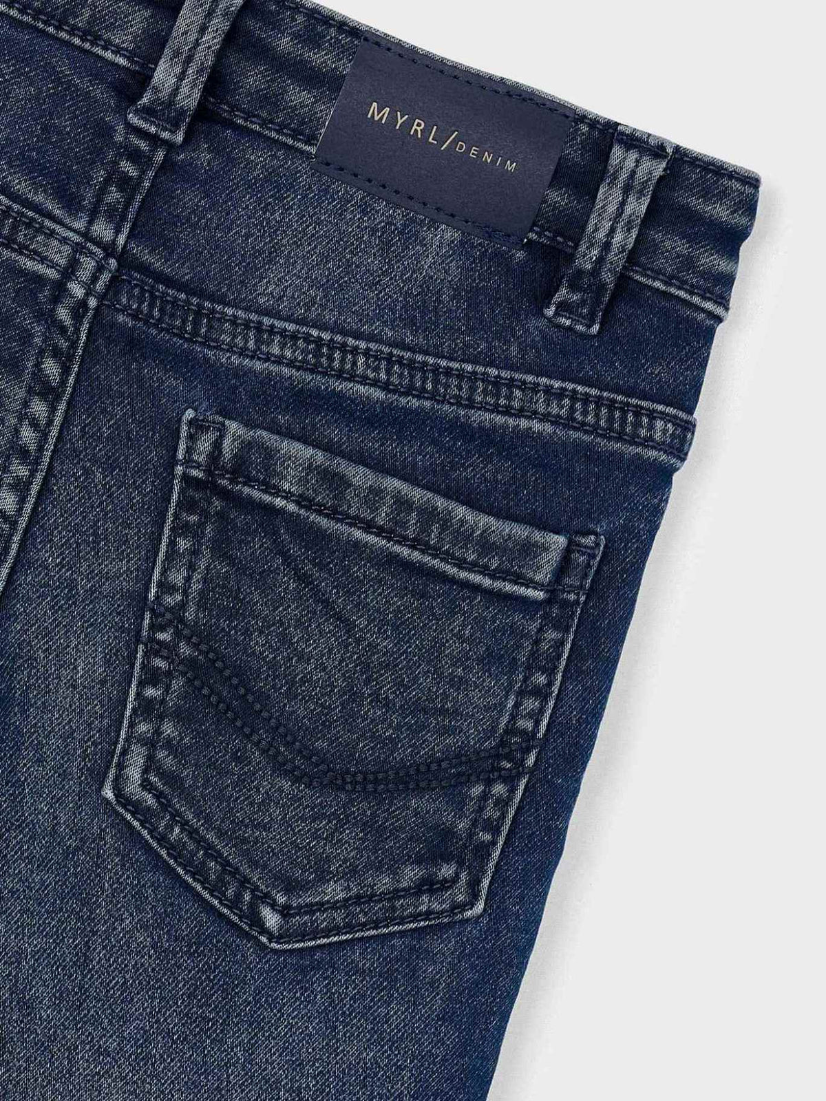 Calça soft denim 5b Blue black (Marinho)  para Menino - Mayoral