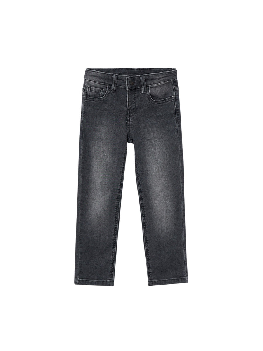 Calça soft denim 5b Cinza escu (Cinza Escuro)  para Menino - Mayoral