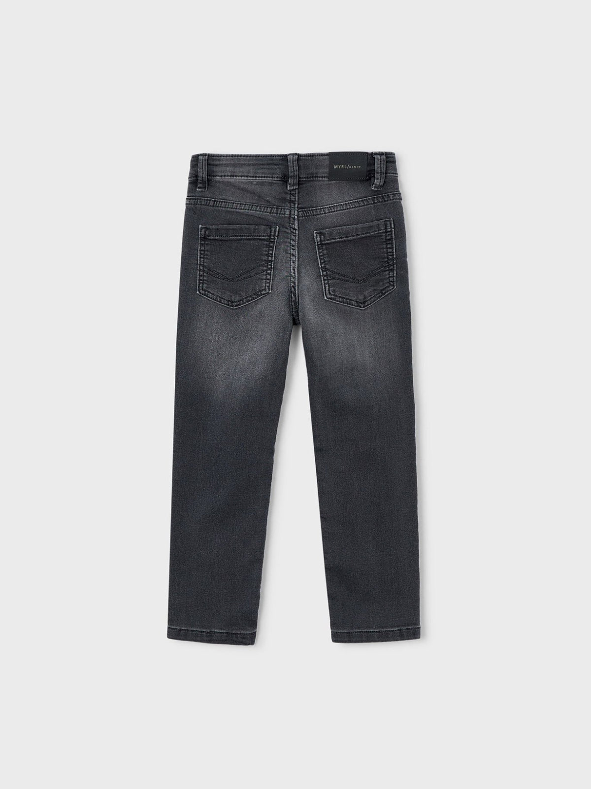 Calça soft denim 5b Cinza escu (Cinza Escuro)  para Menino - Mayoral