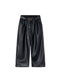 Calça larga wide leg Preto (Preto)  para Menina - Mayoral