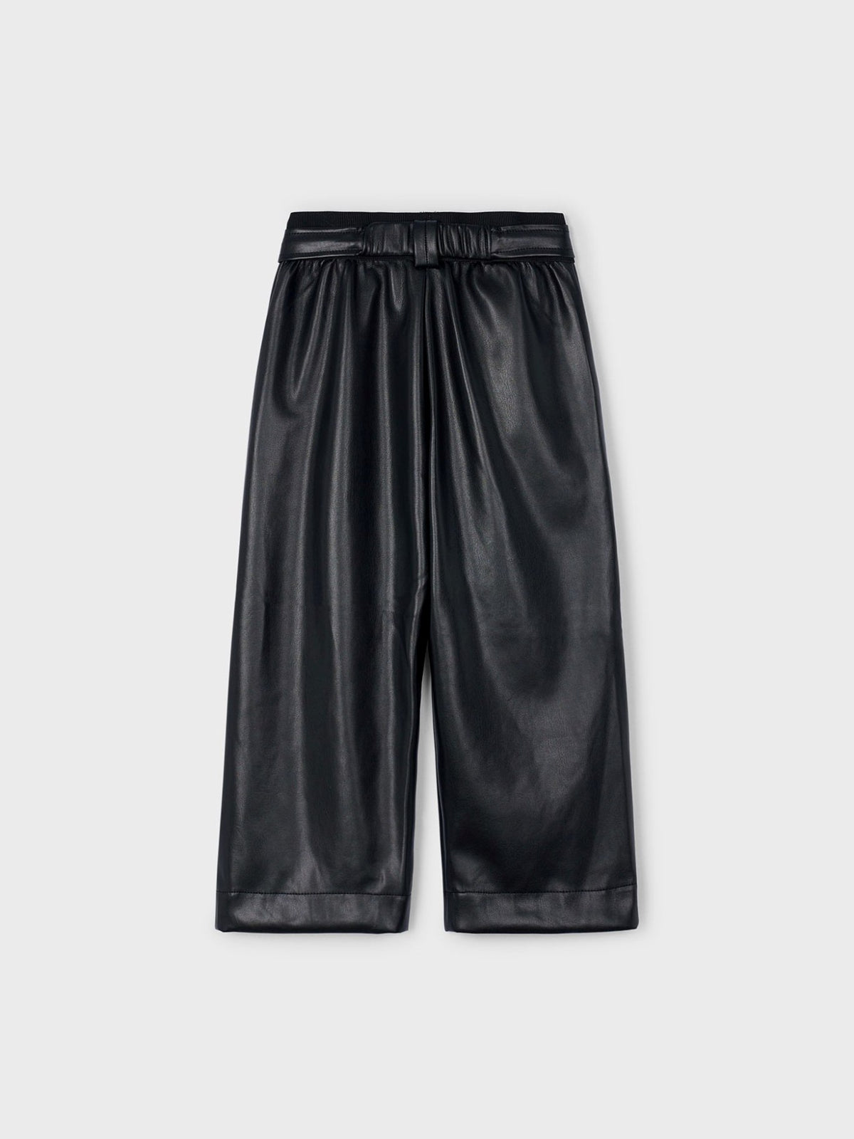 Calça larga wide leg Preto (Preto)  para Menina - Mayoral