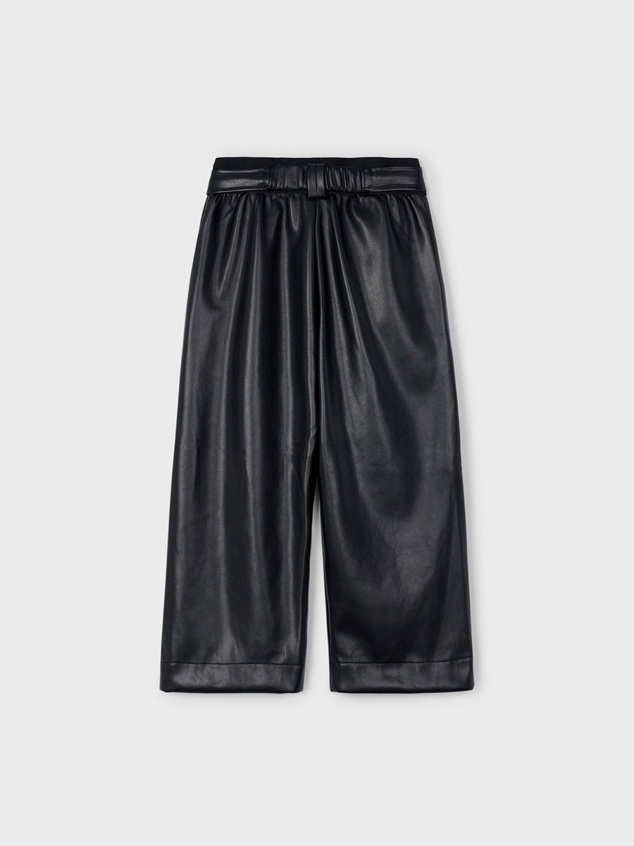 Calça larga wide leg Preto (Preto)  para Menina - Mayoral