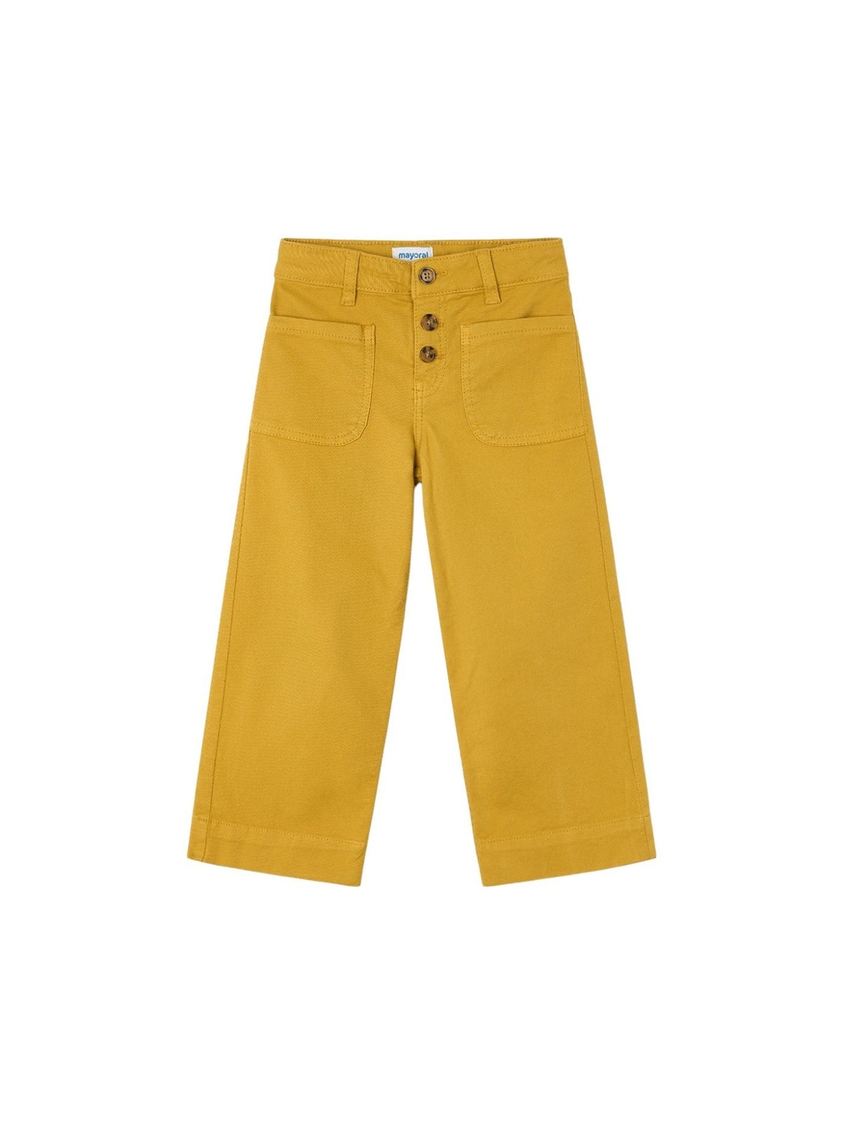 Calça sarja marine Mostarda (Amarelo Ocre)  para Menina - Mayoral