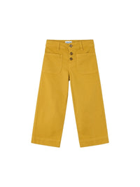 Calça sarja marine Mostarda (Amarelo Ocre)  para Menina - Mayoral