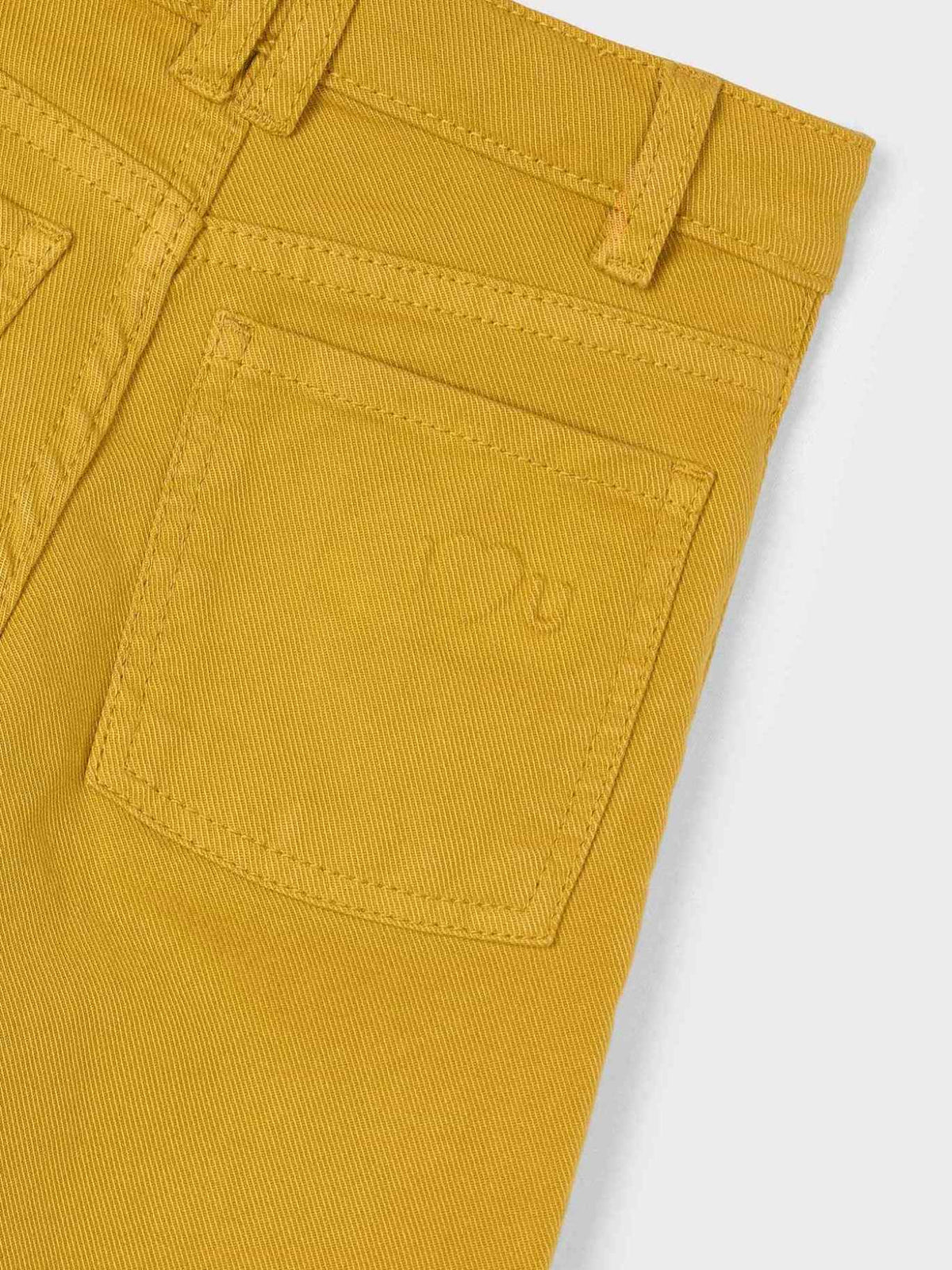 Calça sarja marine Mostarda (Amarelo Ocre)  para Menina - Mayoral