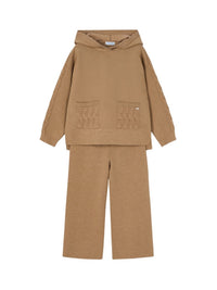 Conj. calça tricot Camel (Castanho Claro)  para Menina - Mayoral