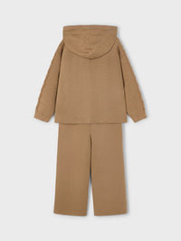 Conj. calça tricot Camel (Castanho Claro)  para Menina - Mayoral