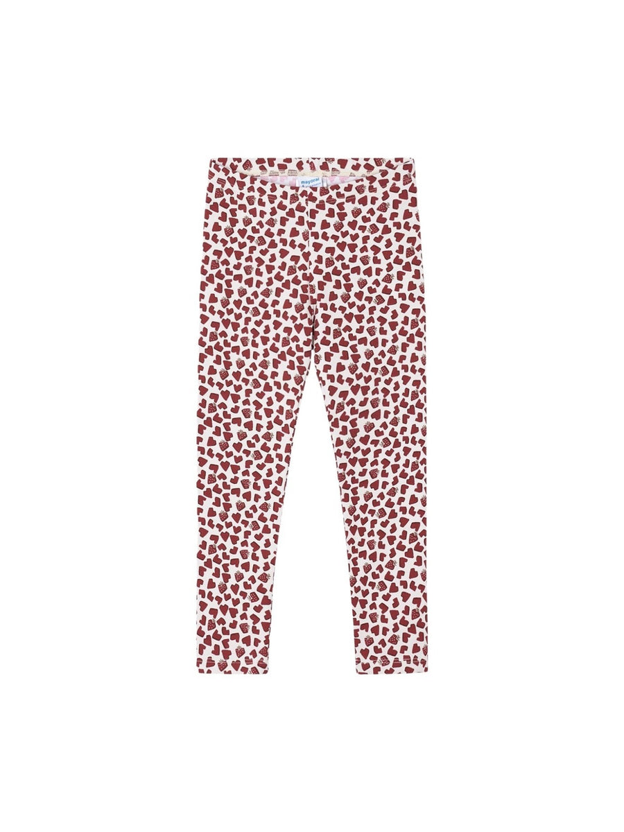 Leggings estampadas Amêndoa (Bege)  para Menina - Mayoral