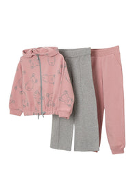 Fato de treino 2 calças Maquilhage (Rosa)  para Menina - Mayoral