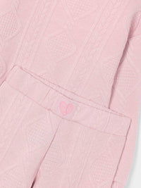 Fato treino acolchoado Nude (Rosa)  para Menina - Mayoral