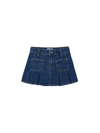 Saia denim Super escu (Marinho)  para Menina - Mayoral