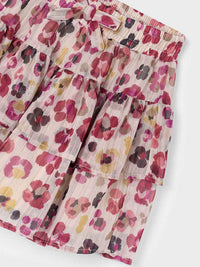 Saia estampada Cereja (Vermelho Escuro)  para Menina - Mayoral