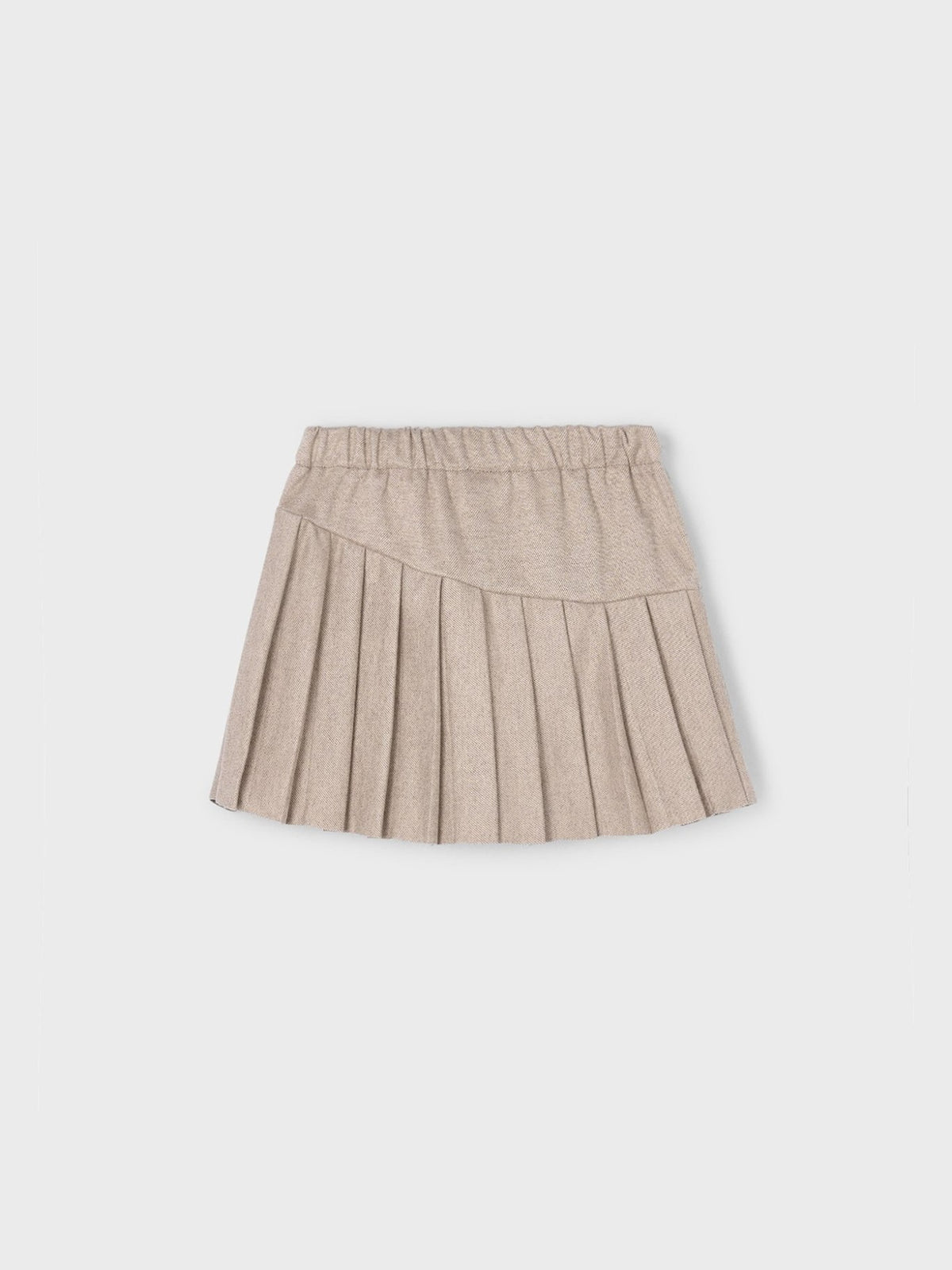 Saia calça denim Topeira (Castanho Claro)  para Menina - Mayoral