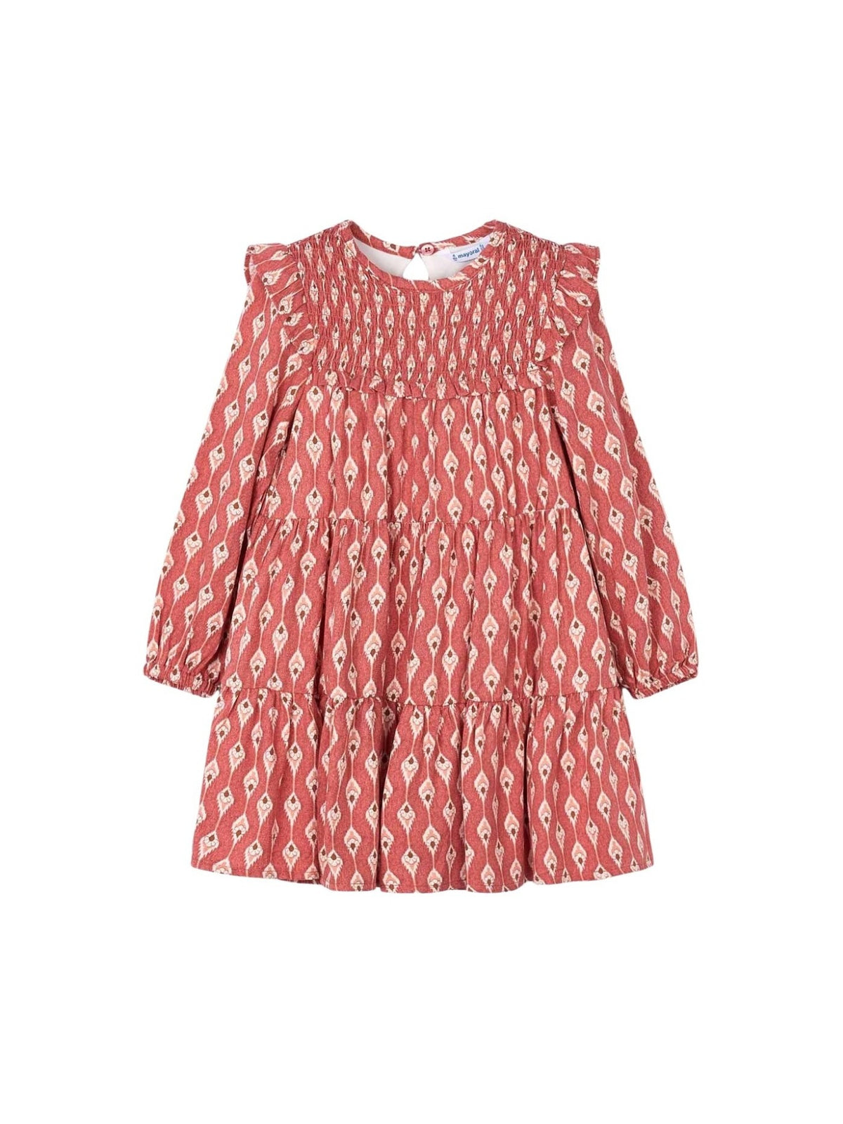 Vestido estampado Colorau (Rosa Velho)  para Menina - Mayoral