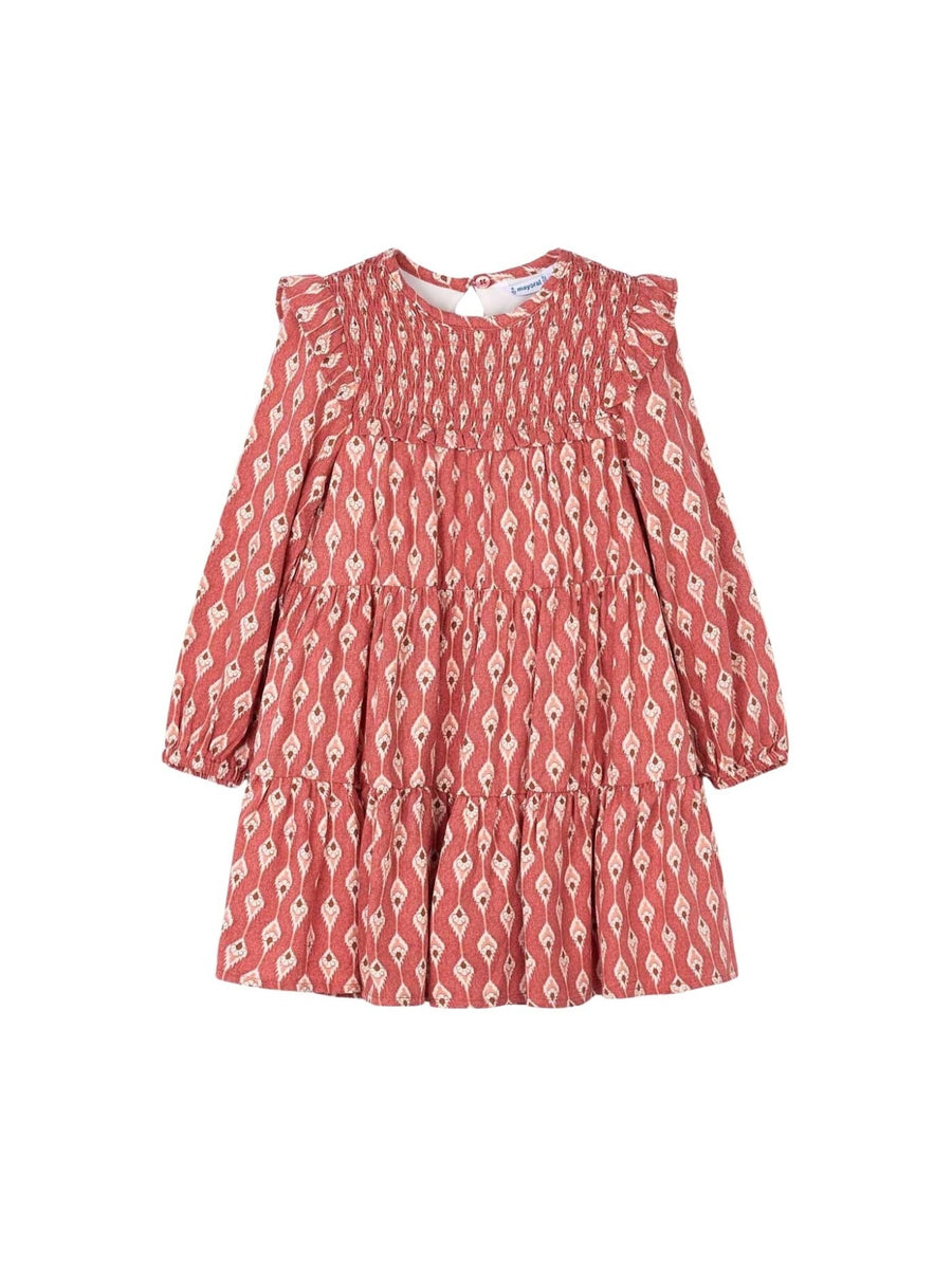 Vestido estampado Colorau (Rosa Velho)  para Menina - Mayoral