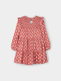 Vestido estampado Colorau (Rosa Velho)  para Menina - Mayoral