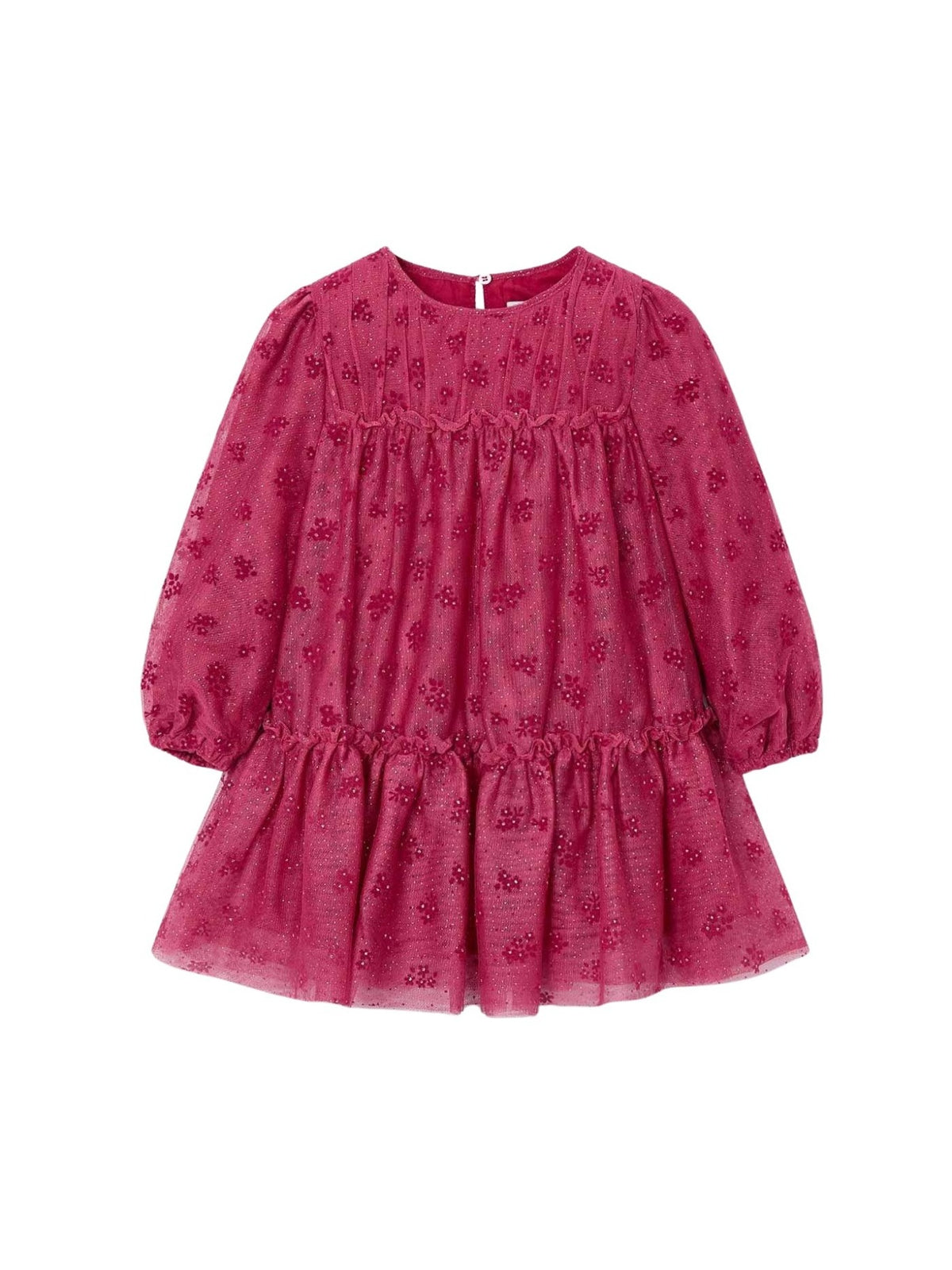 Vestido tule fantasia Cereja (Vermelho Escuro)  para Menina - Mayoral
