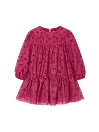Vestido tule fantasia Cereja (Vermelho Escuro)  para Menina - Mayoral