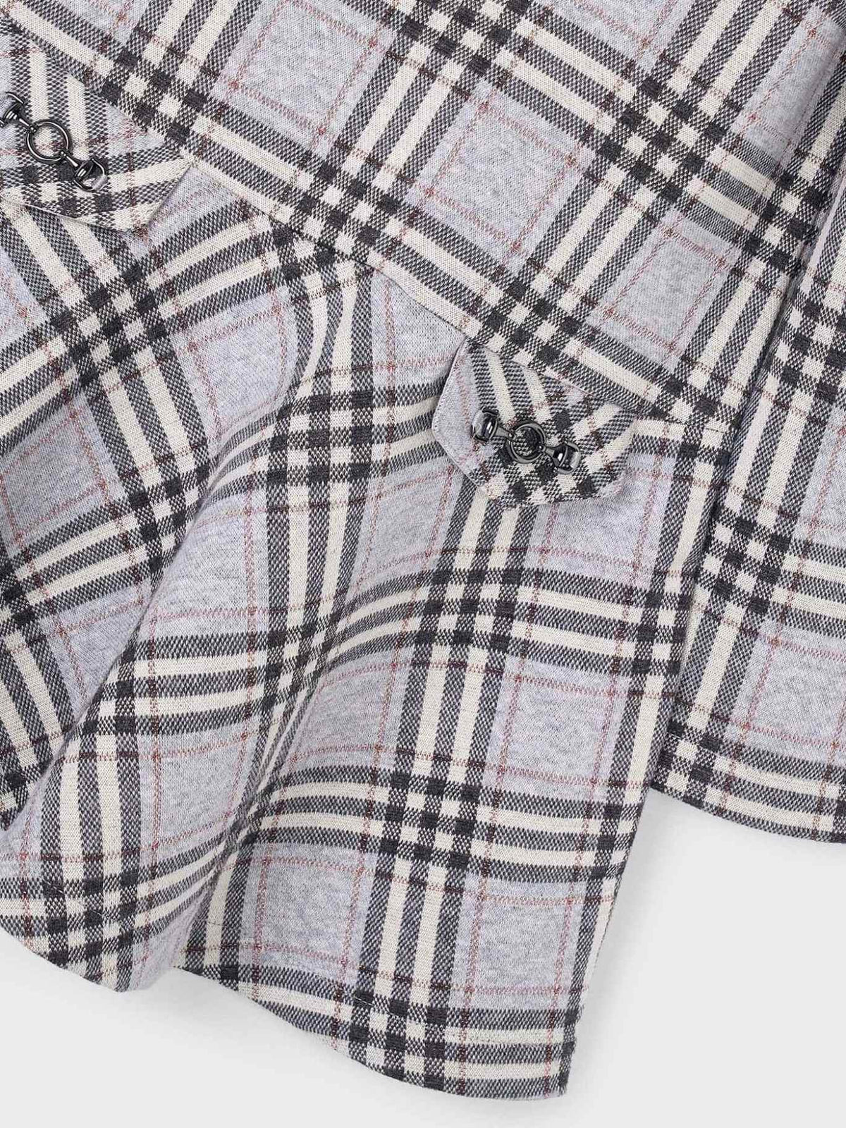Vestido malha jacquard Prata vig (Cinza Claro)  para Menina - Mayoral