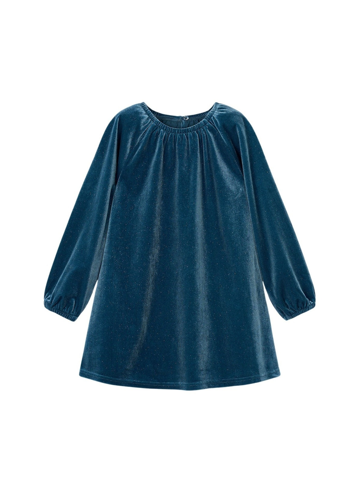 Vestido veludo brilho Oceano (Azul Céu)  para Menina - Mayoral